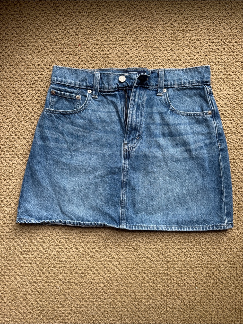 Gap Blue Denim Mini Skirt size 4